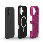 Trapezoid Bloom Berry - MagSafe