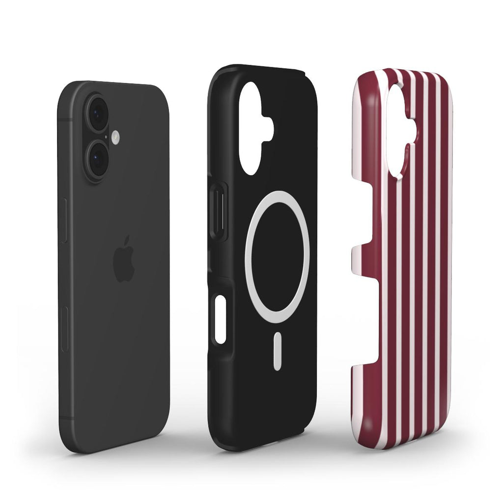 Burgundy Stripe - MagSafe