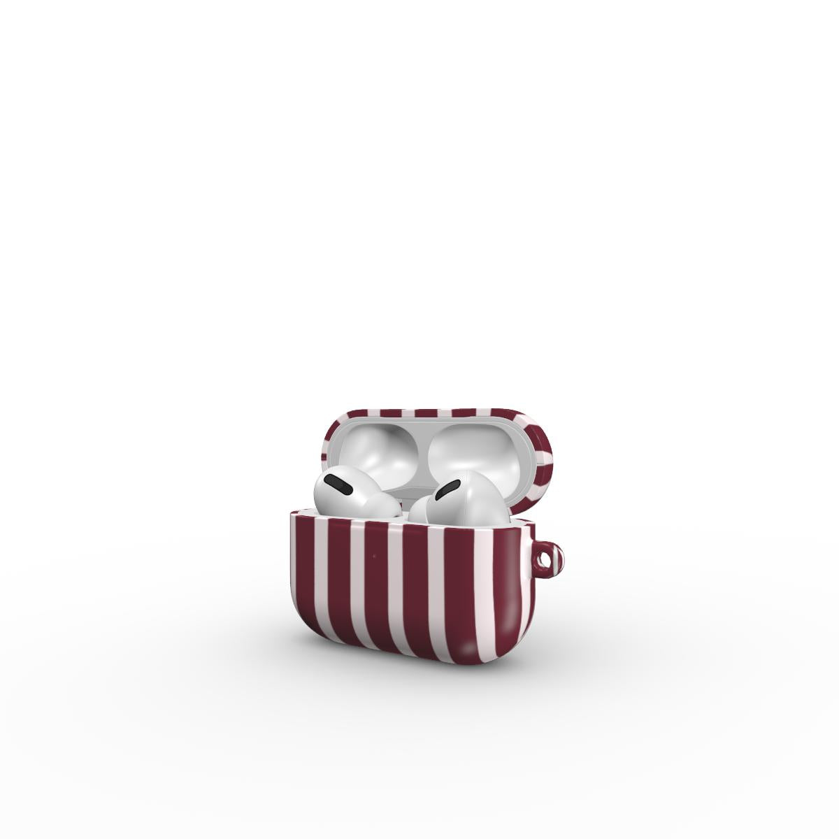 Burgundy Apple AirPods Tough Case
