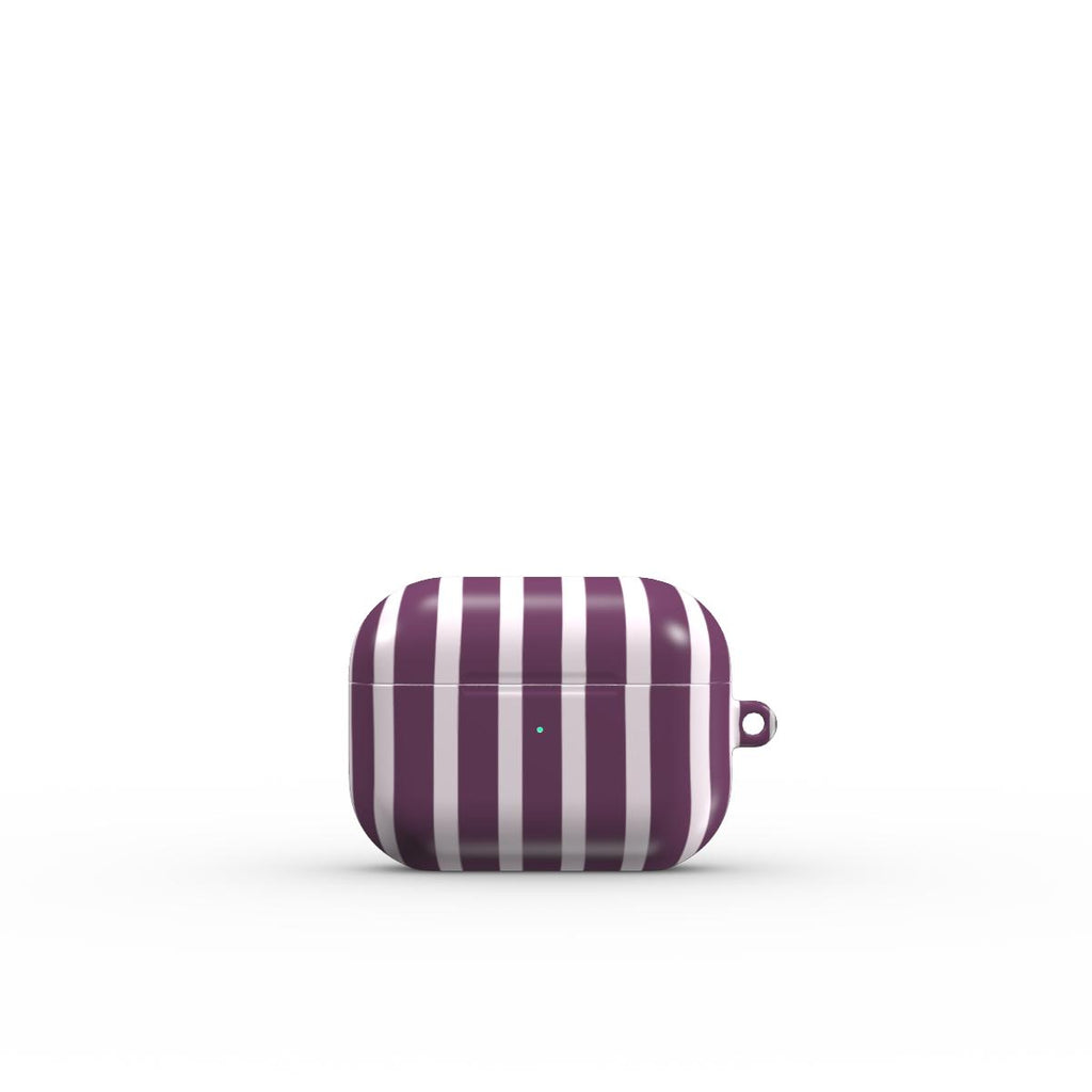 Stripe Wildflower Apple AirPods Tough Case