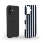Stripe Navy - Snap