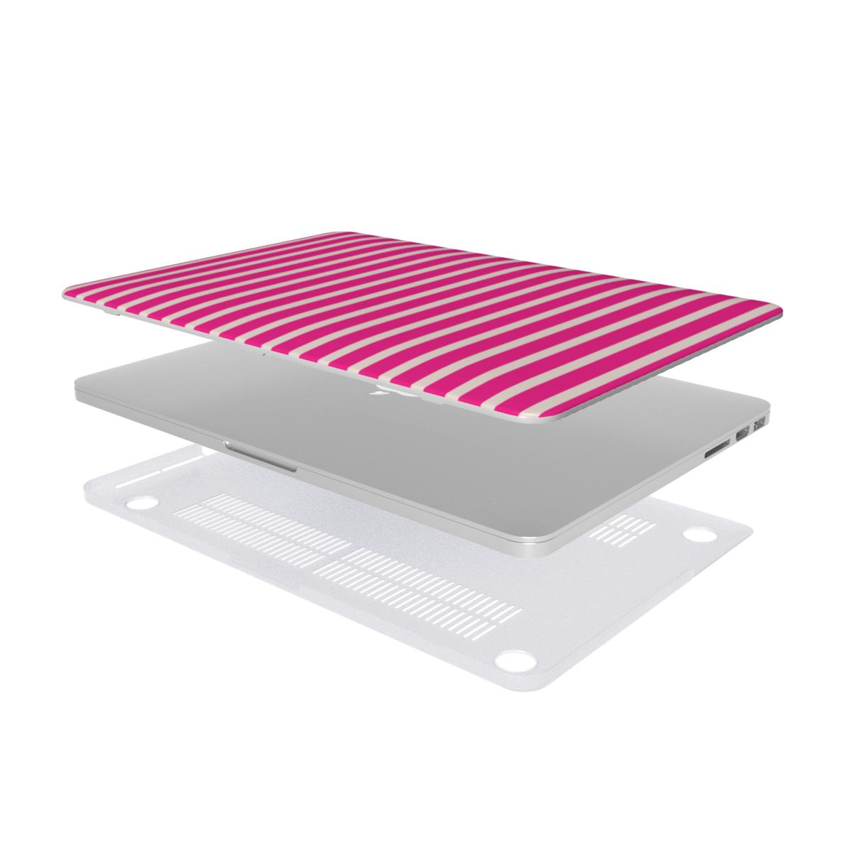 Stripe Pink - MacBook Case