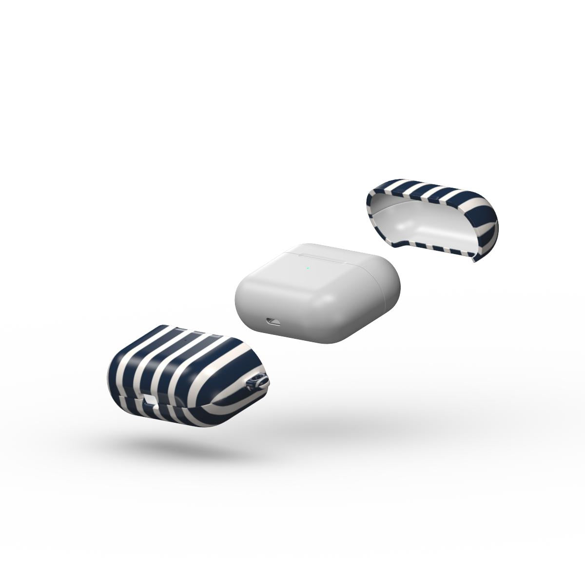 Stripe Navy - AirPods Case