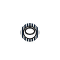 Stripe Navy - Ring Holder