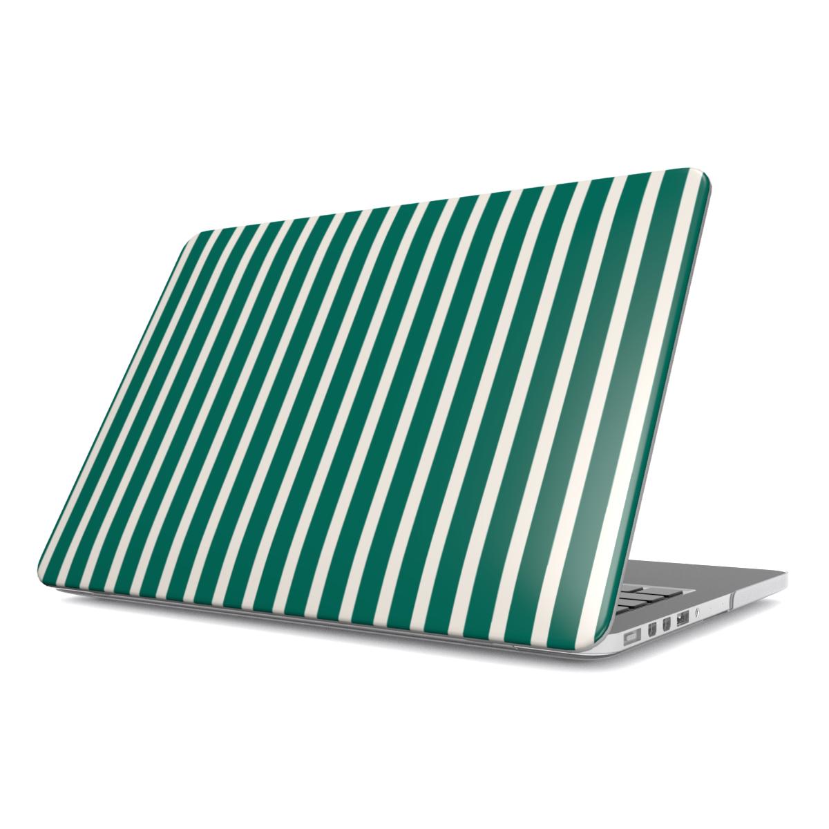 Stripe Emerald - MacBook Case