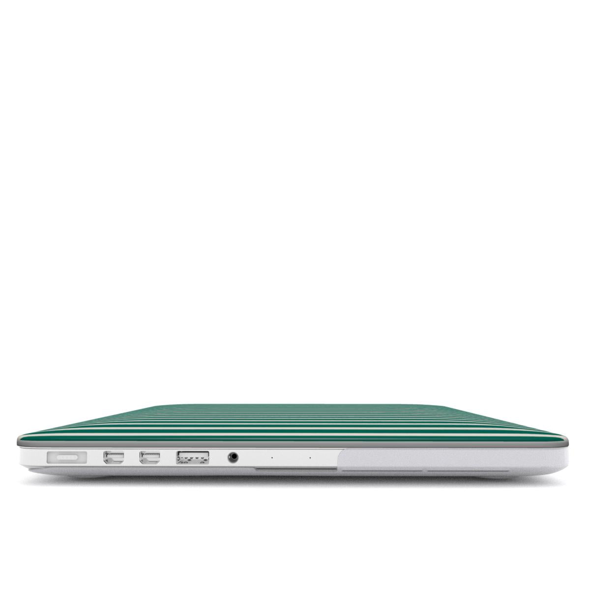 Stripe Emerald - MacBook Case