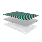 Stripe Emerald - MacBook Case