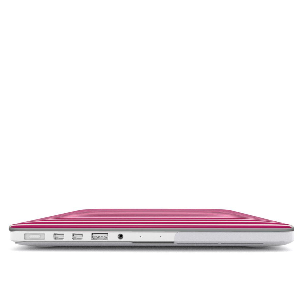 Stripe Berry - MacBook Case