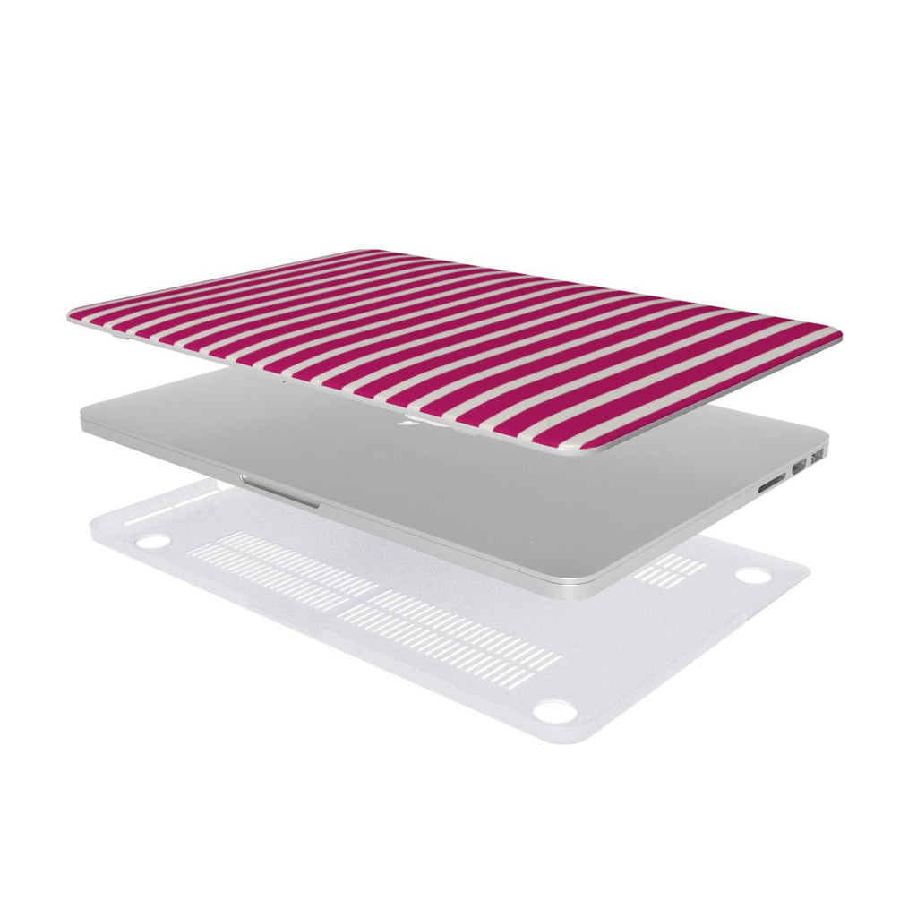 Stripe Berry - MacBook Case
