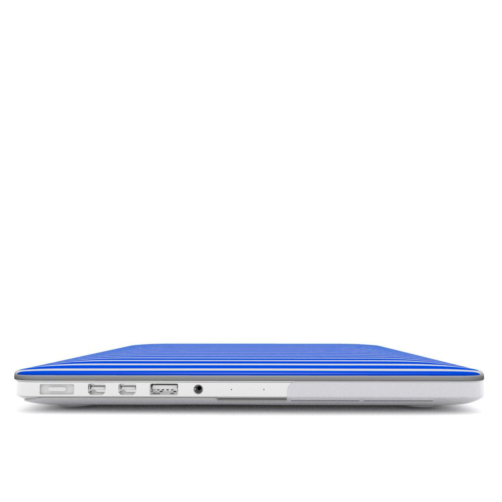 Stripe Cobalt - MacBook Case