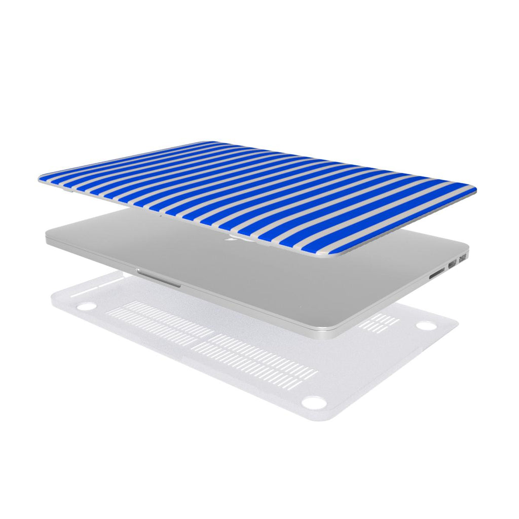 Stripe Cobalt - MacBook Case