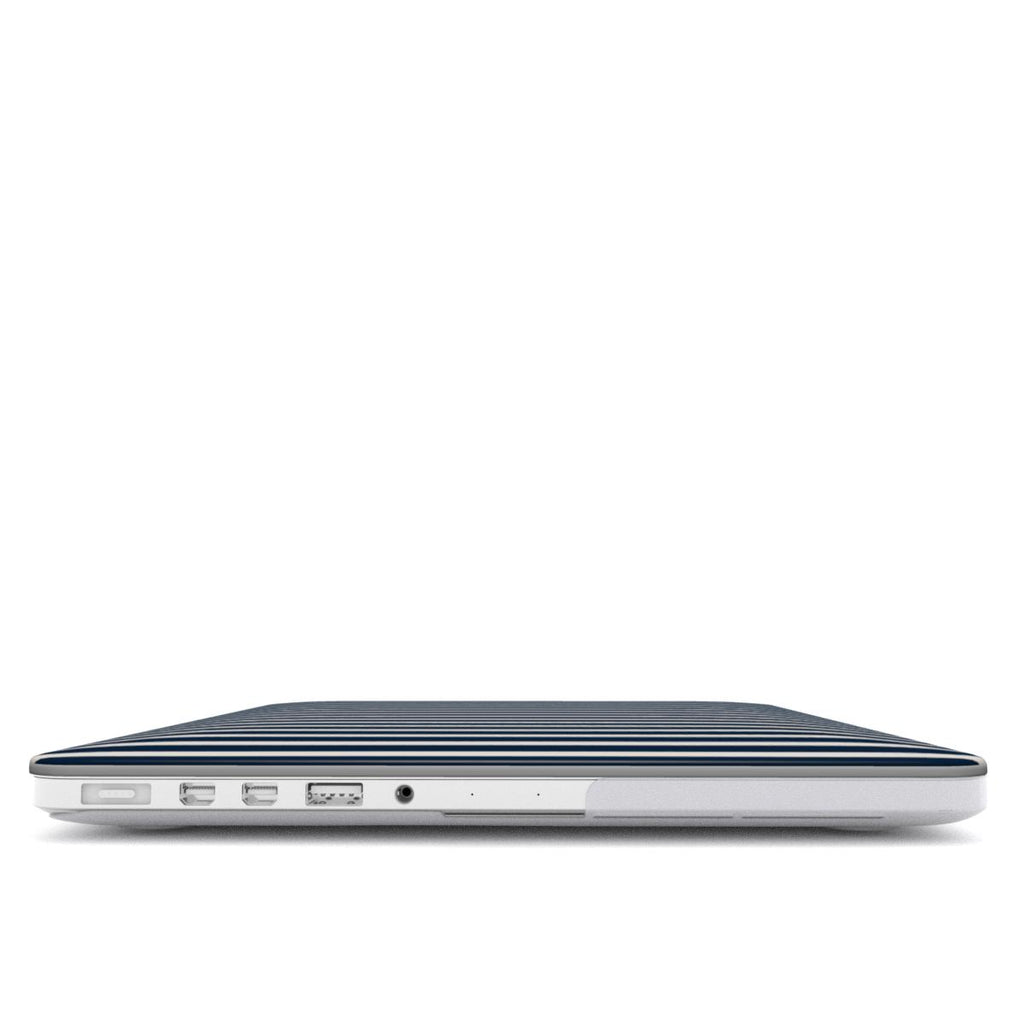 Stripe Navy - MacBook Case