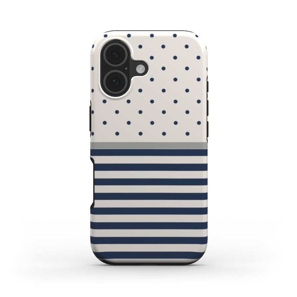 Stripe Dots Navy - Tough