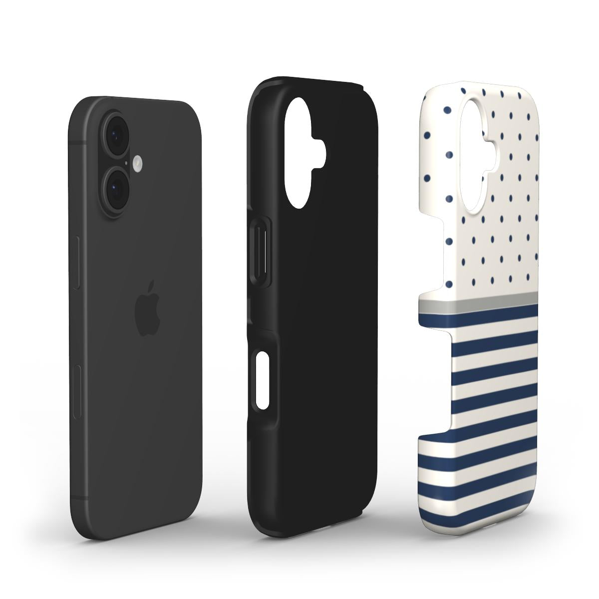 Stripe Dots Navy - Tough
