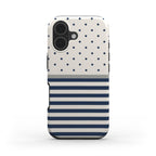 Stripe Dots Navy - MagSafe