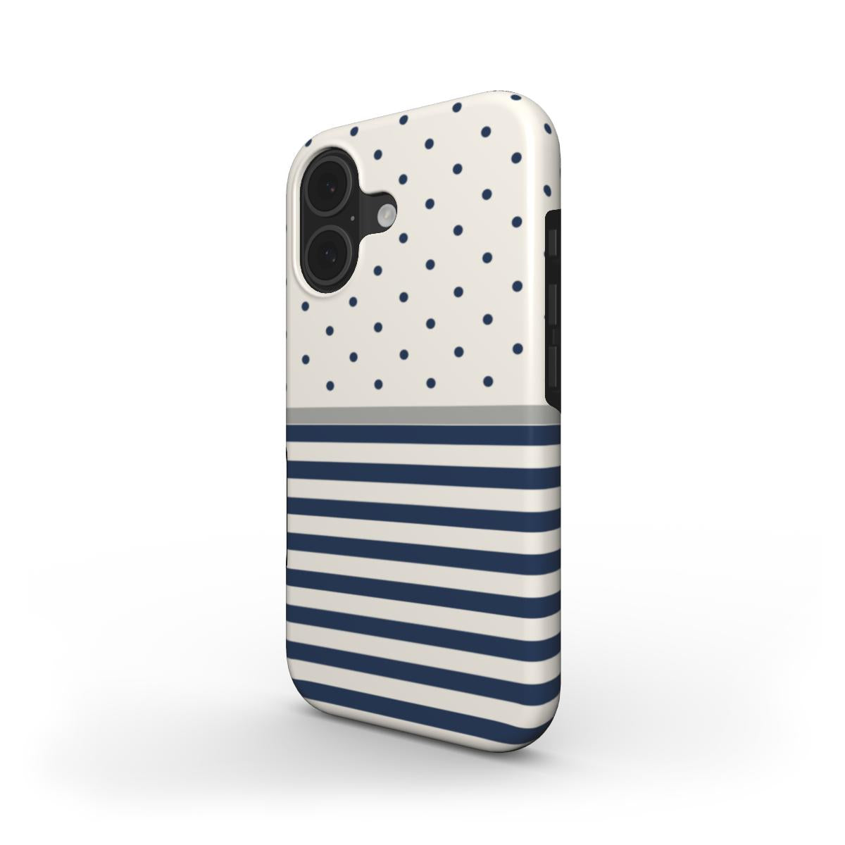 Stripe Dots Navy - MagSafe
