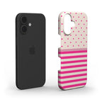 Stripe Dots Pink - Snap