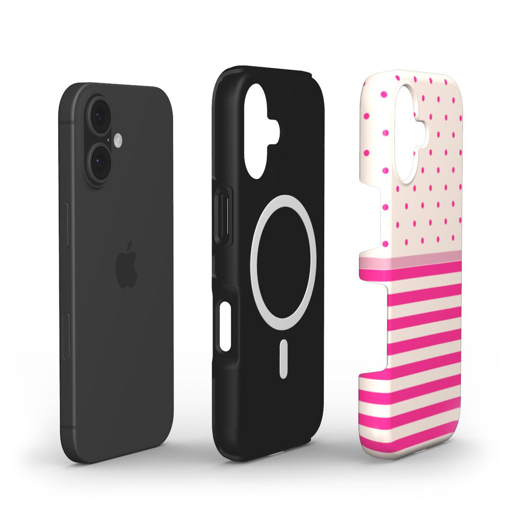 Stripe Dots Pink - MagSafe