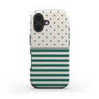 Stripe Dots Emerald - Tough