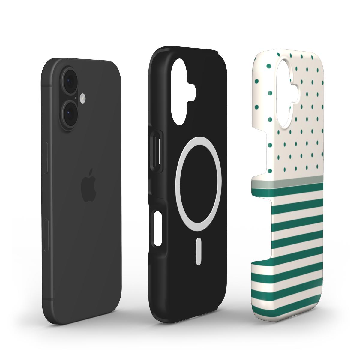 Stripe Dots Emerald - MagSafe