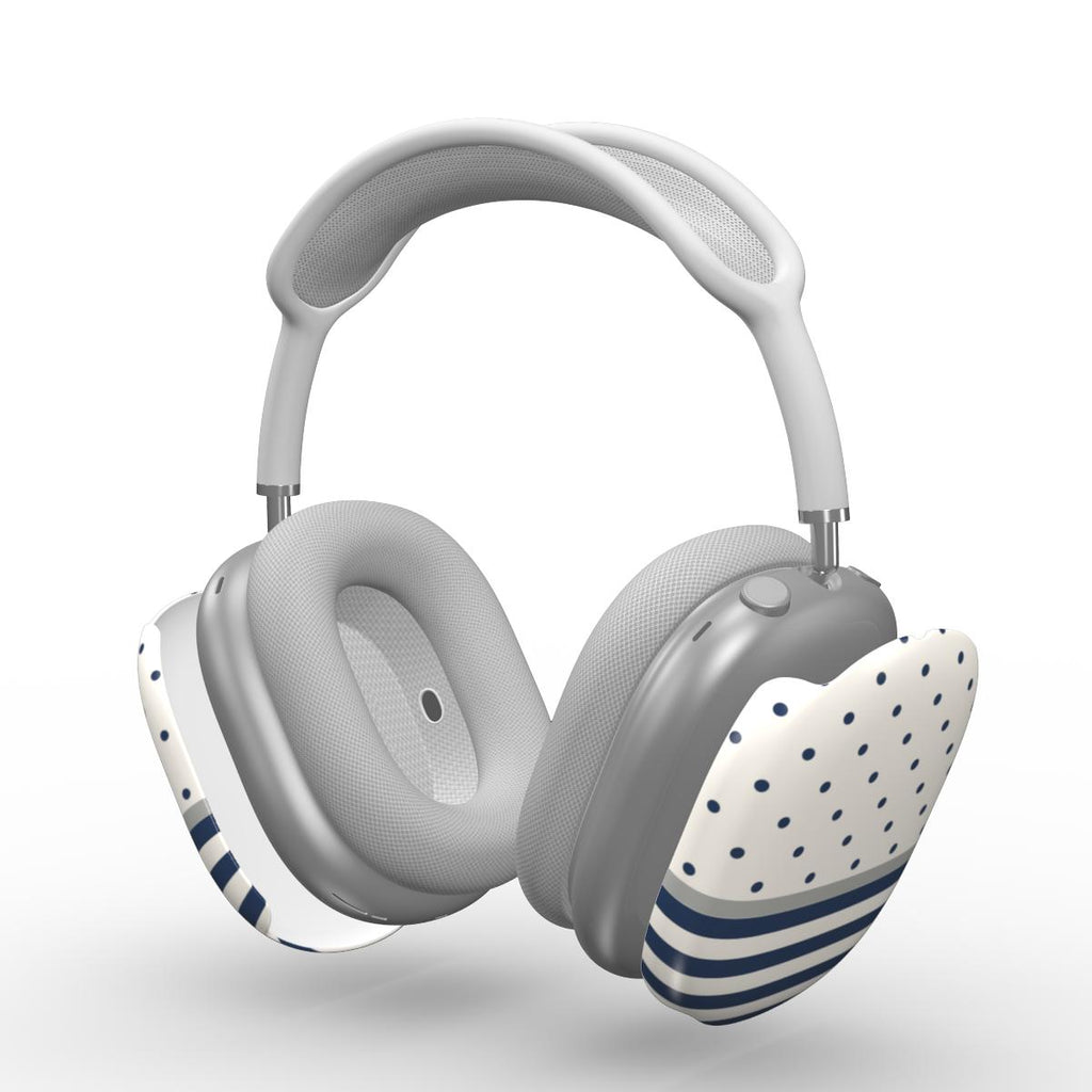 Stripe Dots Navy - AirPods Max Tough Case