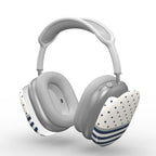 Stripe Dots Navy - AirPods Max Tough Case