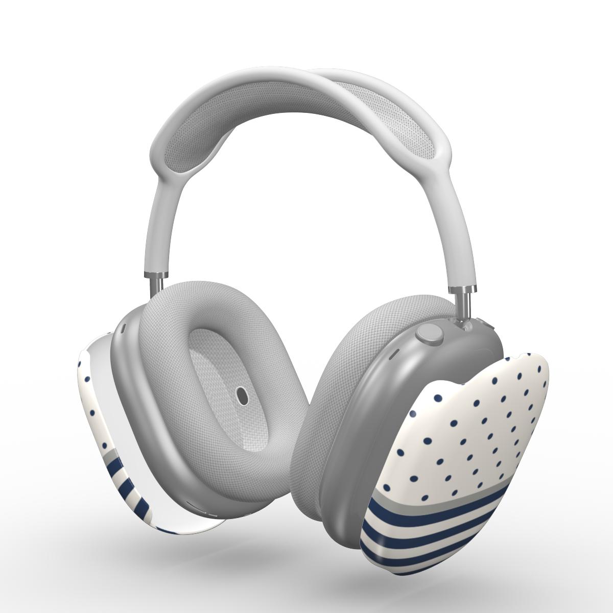 Stripe Dots Navy - AirPods Max Tough Case