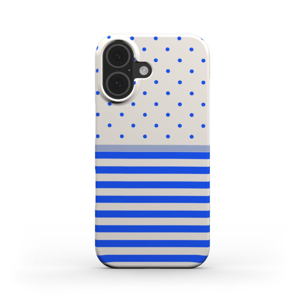 Stripe Dots Cobalt - Snap