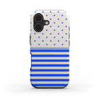 Stripe Dots Cobalt - Tough