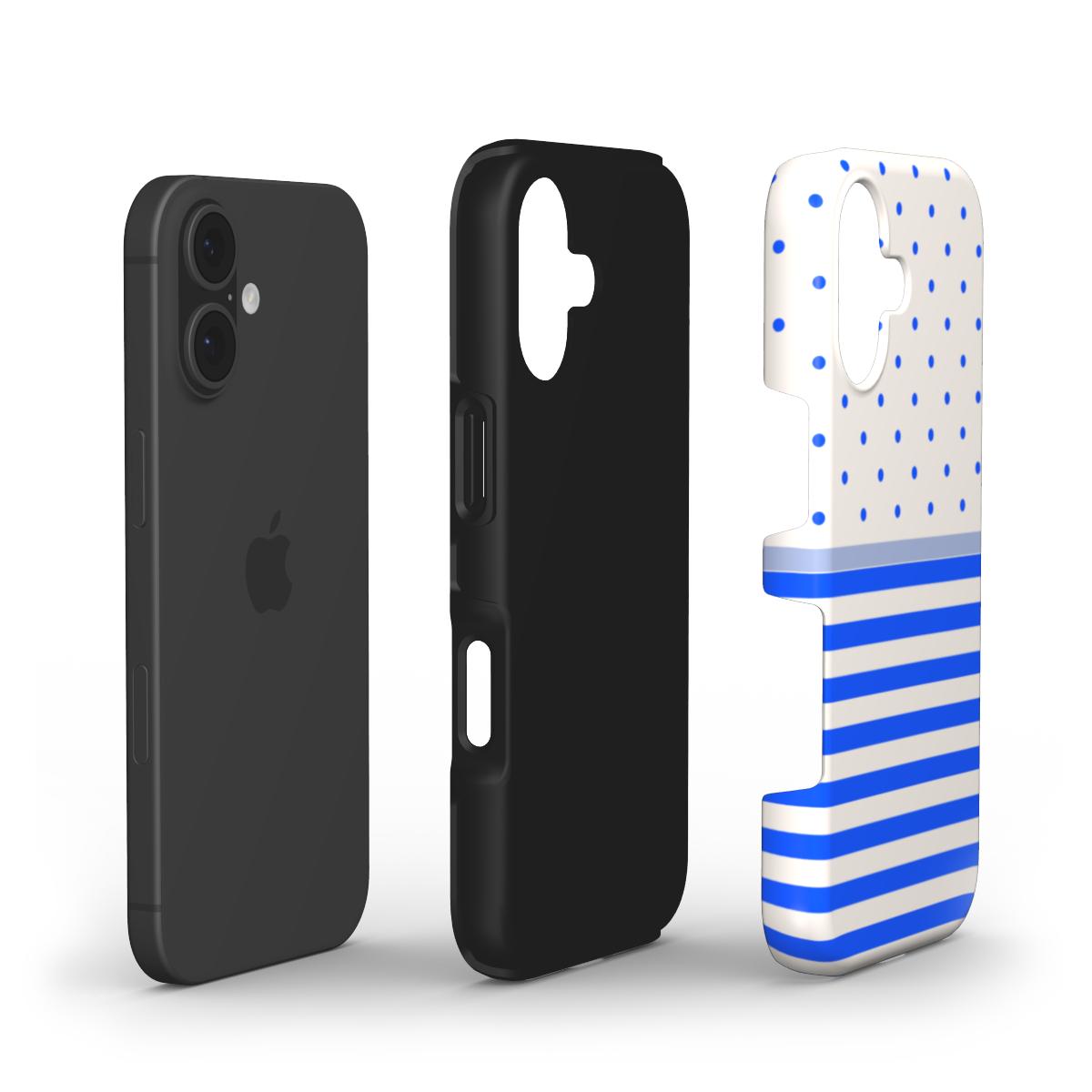 Stripe Dots Cobalt - Tough