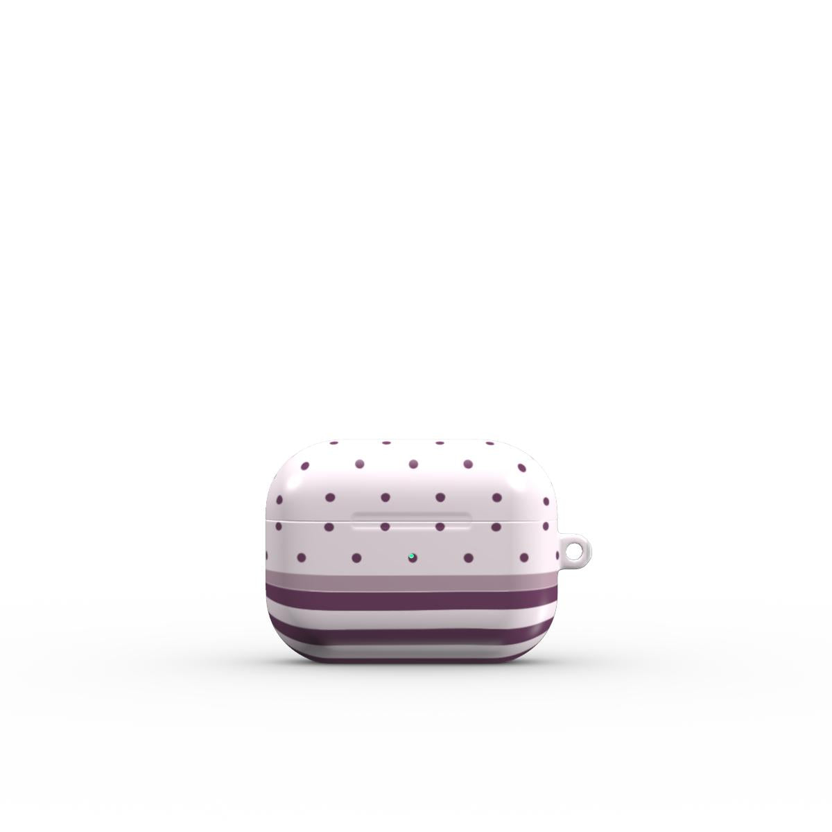 Stripe Dots Wildflower - AirPods Case