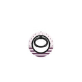 Stripe Dots Wildflower - Ring Holder