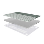 Stripe Dots Forest - MacBook Case